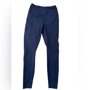 90 Degree By Reflex Navy Blue High-Waist Jeggings